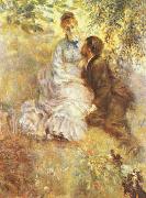 Pierre Renoir Idylle oil